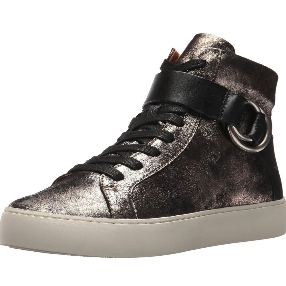 Frye Women's Lena Harness High Fashion Sneaker - Size 9